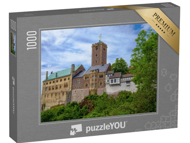 Puzzle 1000 Teile „Sehenswürdigkeit in Thüringen, Wartburg bei Eisenach, Deutschland“