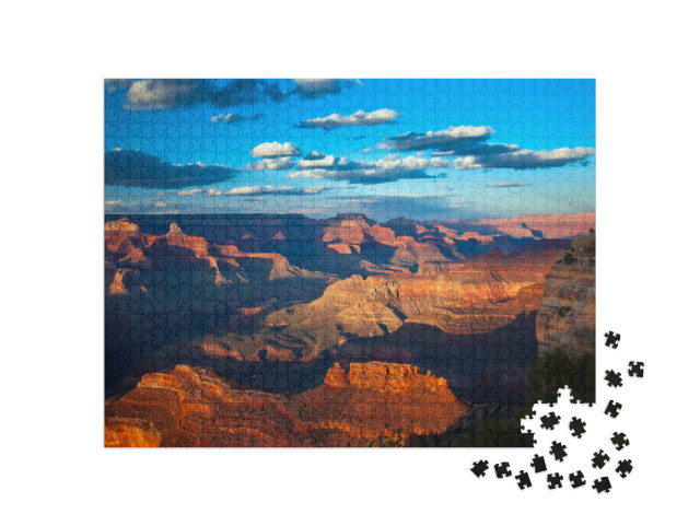 Puzzle 1000 Teile „Grand Canyon im Sonnenuntergang“