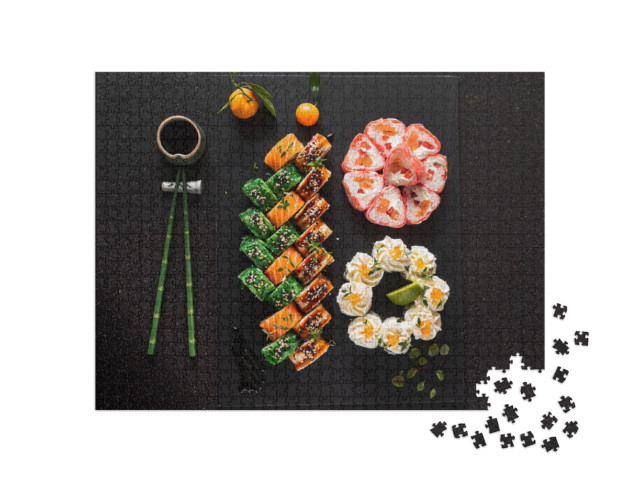 Puzzle 1000 Teile „Sushi-Köstlichkeiten“