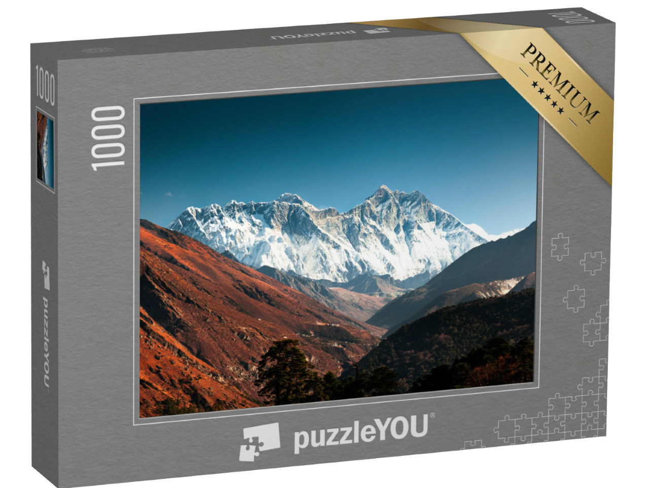 Puzzle 1000 Teile „Everest, Lhotse und Nuptse, Nepal“