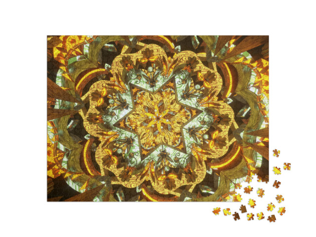 Puzzle 1000 Teile „Orientalisches Kaleidoskop“