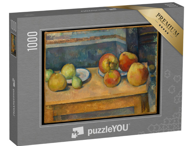 Puzzle 1000 Teile „Paul Cézanne - Stilleben mit Äpfeln und Birnen“