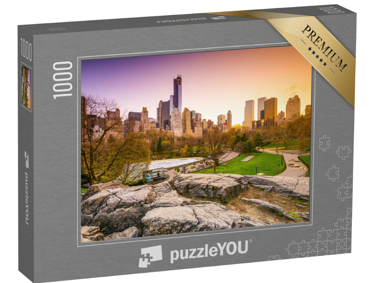 Puzzle 1000 Teile „Wunderschöner Blick vom Central Park auf New York City“