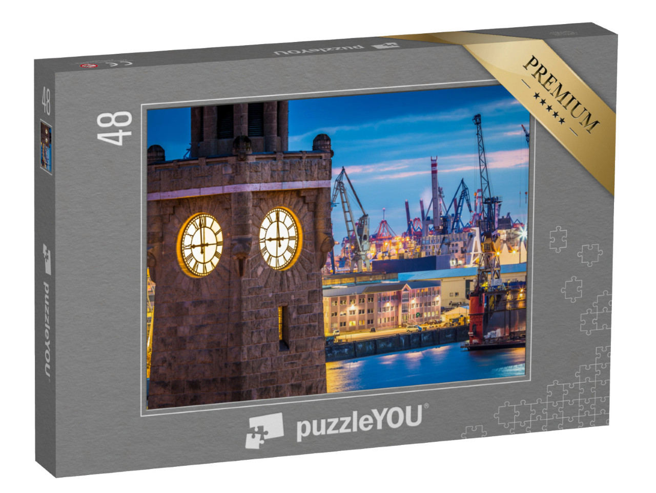 Puzzle 48 Teile „Hamburg“