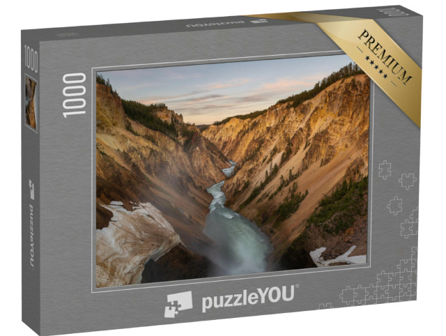 Puzzle 1000 Teile „Grand Canyon des Yellowstone-Nationalparks, USA“