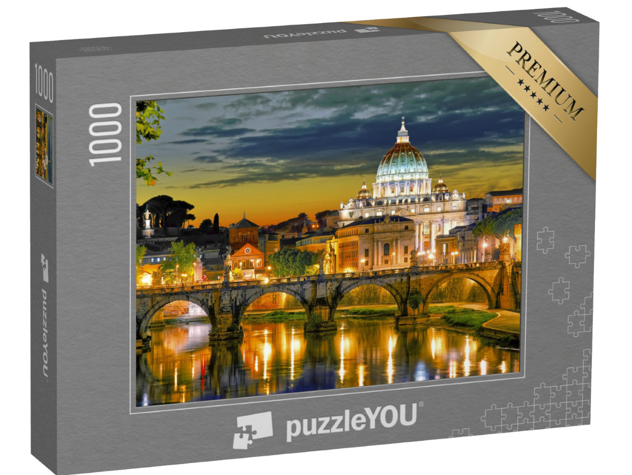 Puzzle 1000 Teile „Rom, Italien, Petersdom“