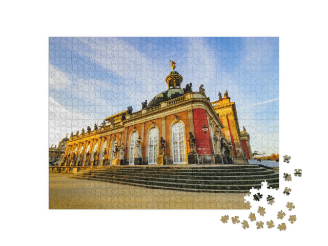 Puzzle 1000 Teile „Potsdam, Deutschland-November 2014:Park Sanssouci, Potsdam, Deutschland“