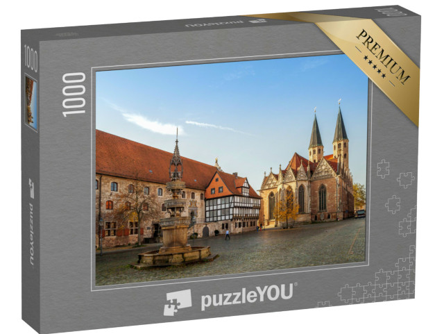 Puzzle 1000 Teile „Markt von Braunschweig in Deutschland“