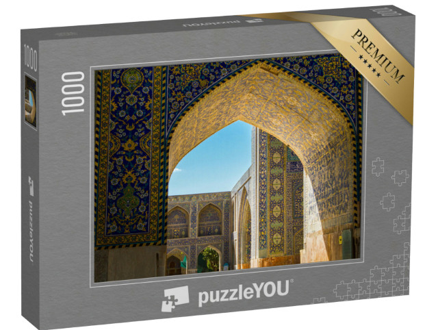 Puzzle 1000 Teile „Schah-Moschee, Provinz Isfahan, Iran“