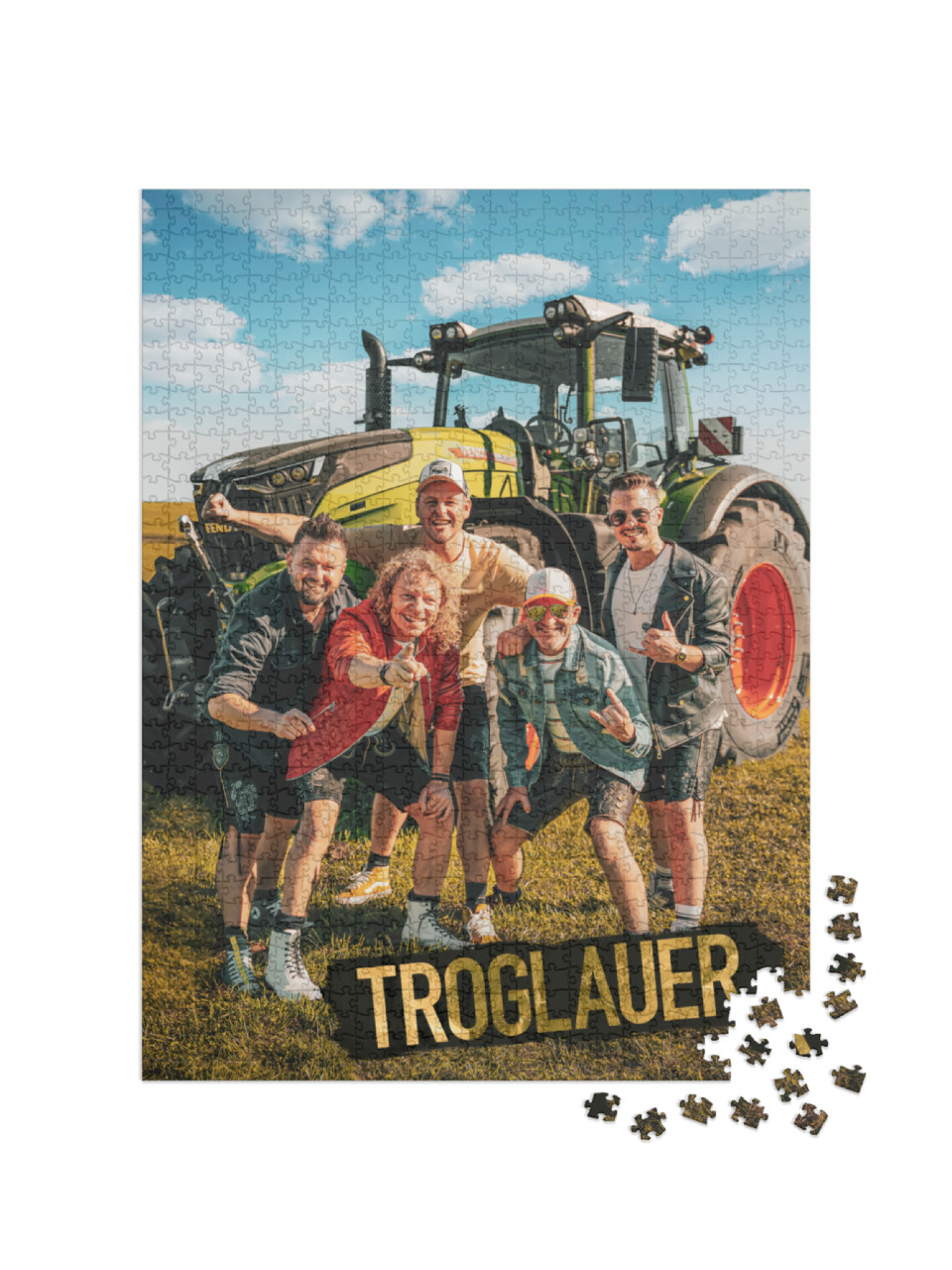 Puzzle 1000 Teile „Troglauer Fanpuzzle“