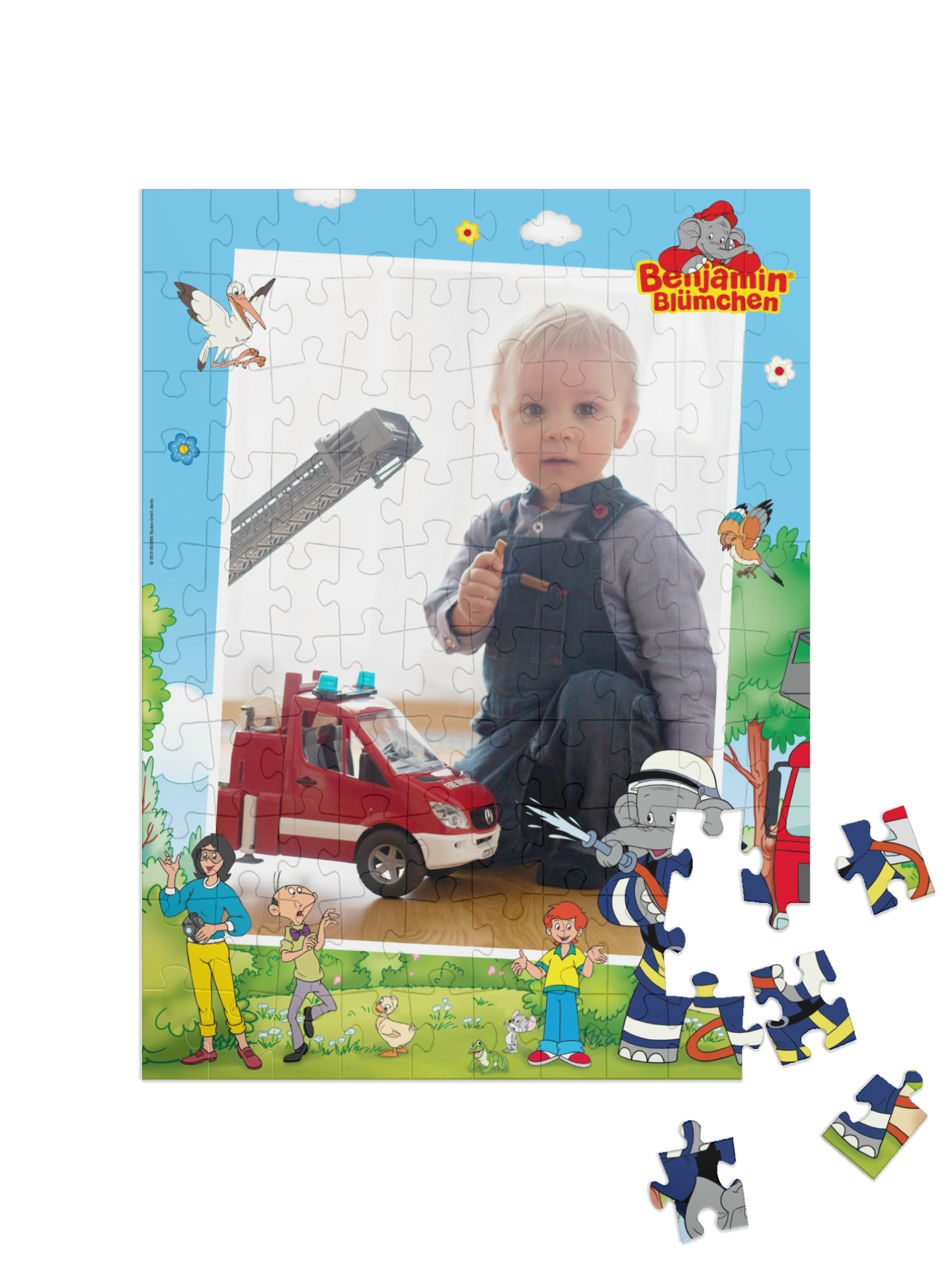 „Feuerwehr“ in Hochformat