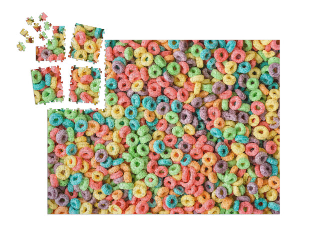 Puzzle „Bunte Frühstücks-Cerealien“ | SMART SORTED® 1000 Teile