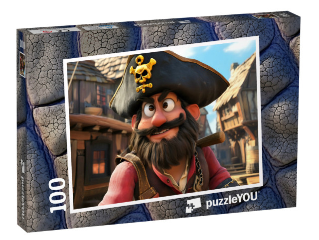 Puzzle 100 Teile „Ahoi, ihr Landratten!“
