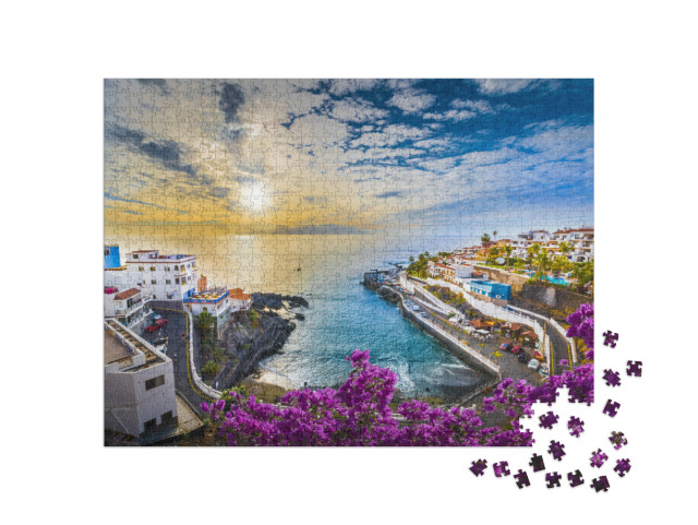 Puzzle 1000 Teile „Sonnenaufgang über den Kanarischen Inseln, Teneriffa, Spanien“