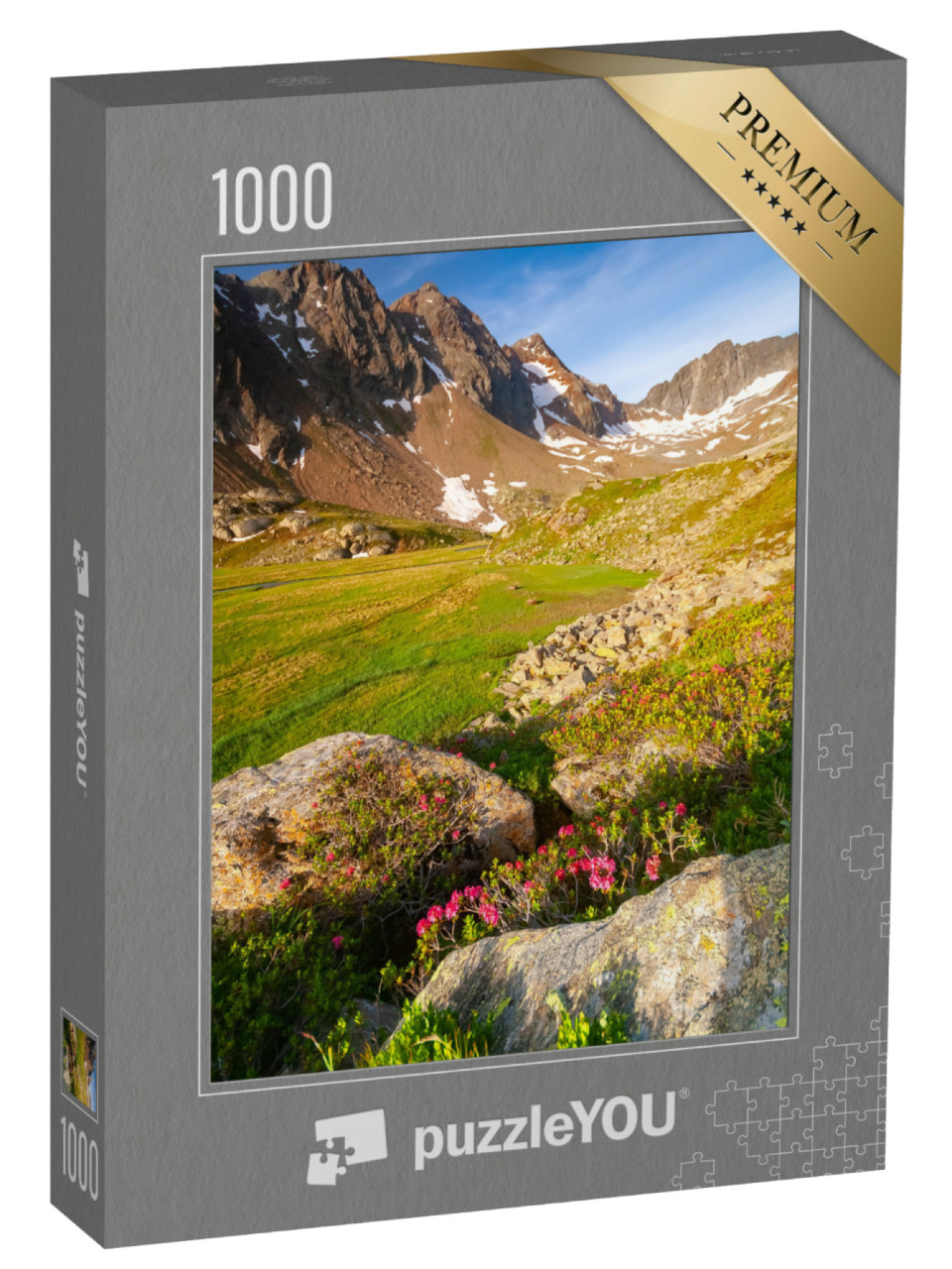 Puzzle 1000 Teile „Wunderschöne Stubaier Berge, Tirol“