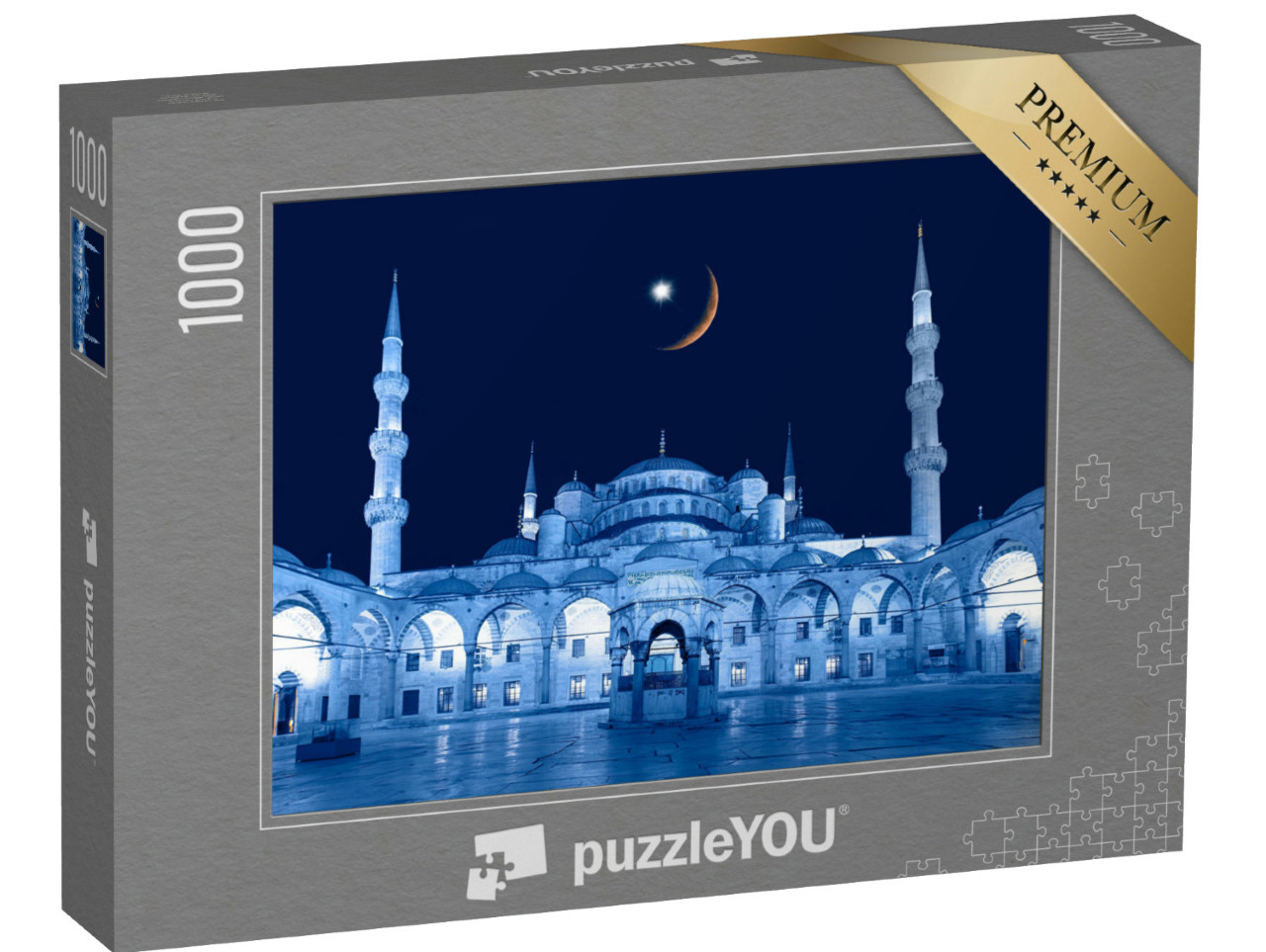Puzzle 1000 Teile „Blaue Moschee“