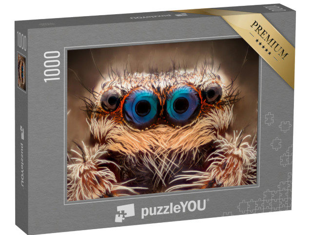 Puzzle 1000 Teile „Makrofotografie: Eine Vogelspinne“