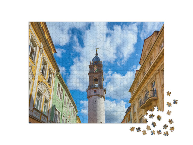 Puzzle 1000 Teile „Reichenturm in Bautzen, Deutschland“