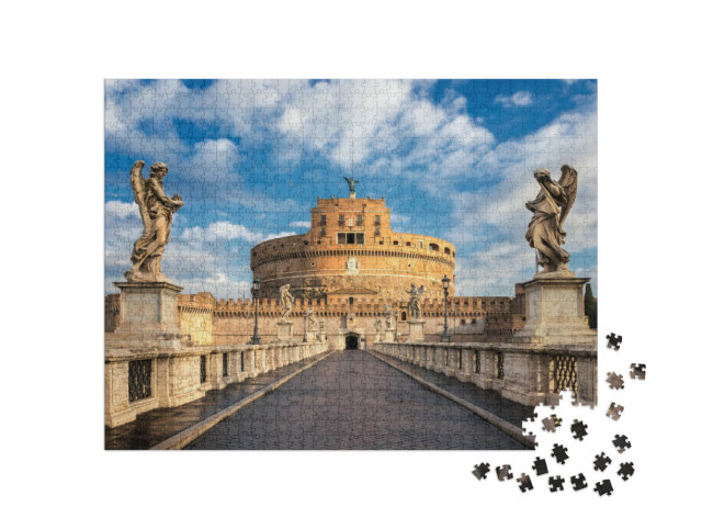 Puzzle 1000 Teile „Castel Sant Angelo, Rom“