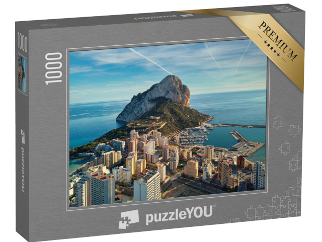 Puzzle 1000 Teile „Calp, Küstenstadt der Provinz Alicante, Spanien“