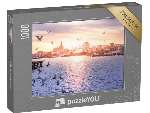 Puzzle 1000 Teile „Rockstock am Morgen, Deutschland“