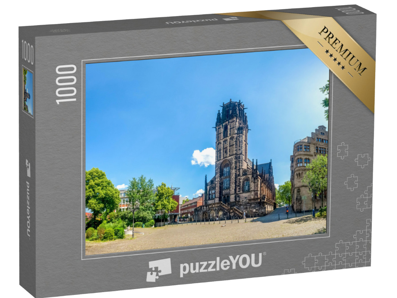 Puzzle 1000 Teile „Salvatorkirche, Duisburg, Deutschland“