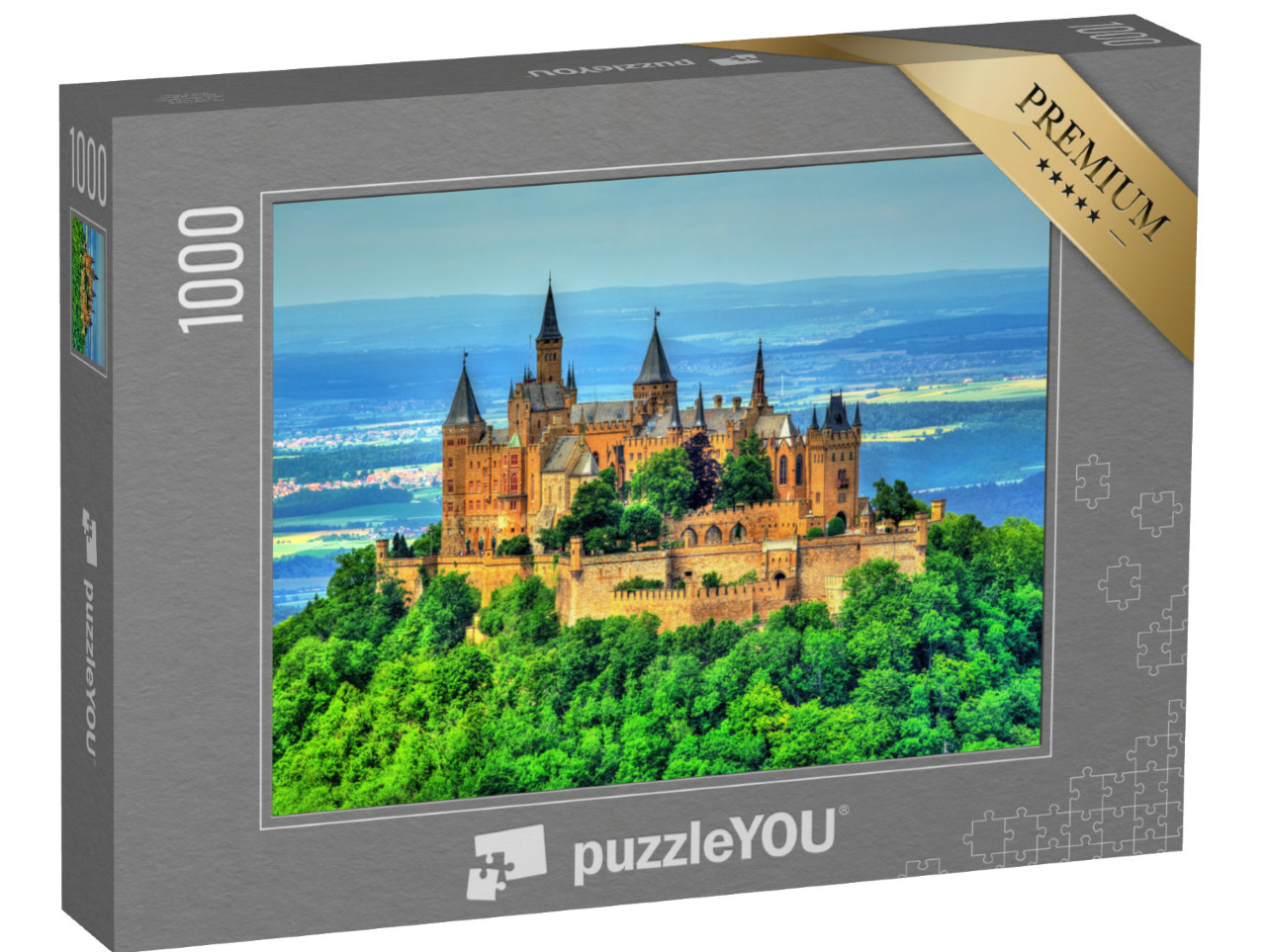 Puzzle 1000 Teile „Burg Hohenzollern auf der Schwäbischen Alb“