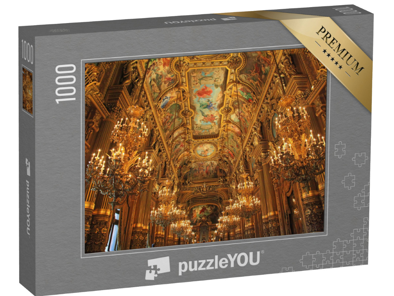 Puzzle 1000 Teile „Prächtig: Opera Garnier in Paris“