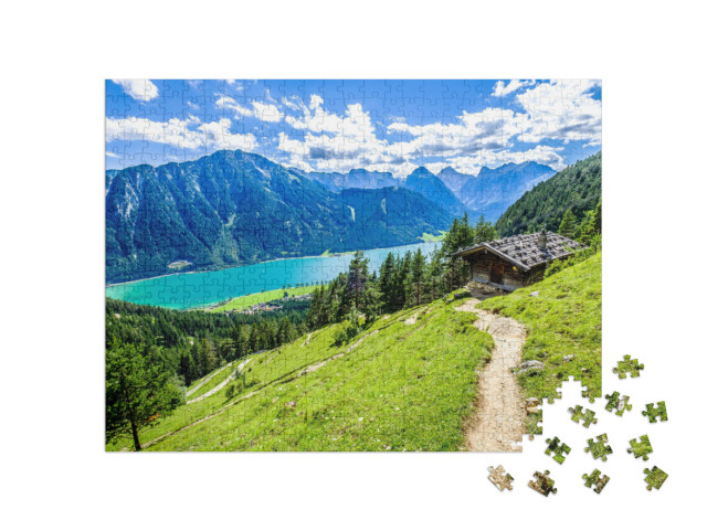 Puzzle 500 Teile „Achensee in Österreich“