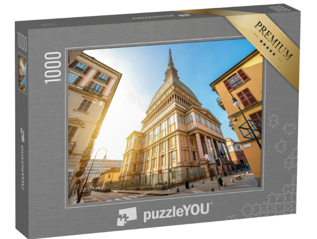 Puzzle 1000 Teile „Das Museumsgebäude Mole Antonelliana, das Symbol von Turin in der Region Piemont“
