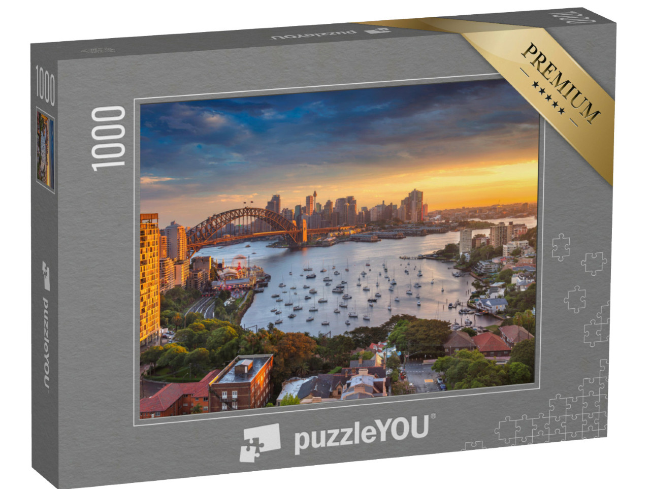Puzzle 1000 Teile „Sydney im Sonnenuntergang“