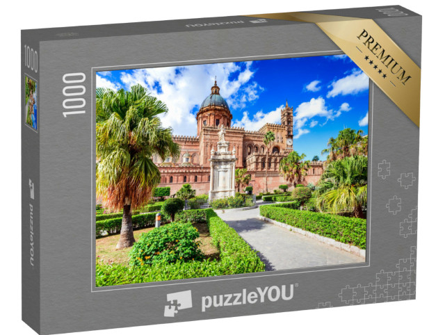 Puzzle 1000 Teile „Palermo, Sizilien: Die normannische Kathedrale Mariä Himmelfahrt“