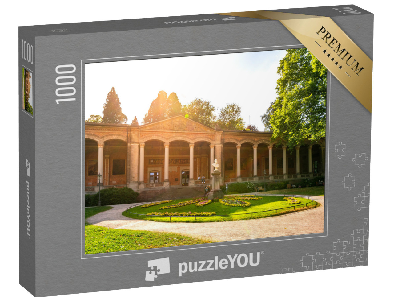 Puzzle 1000 Teile „Historische Trinkhalle in Baden-Baden, Deutschland“