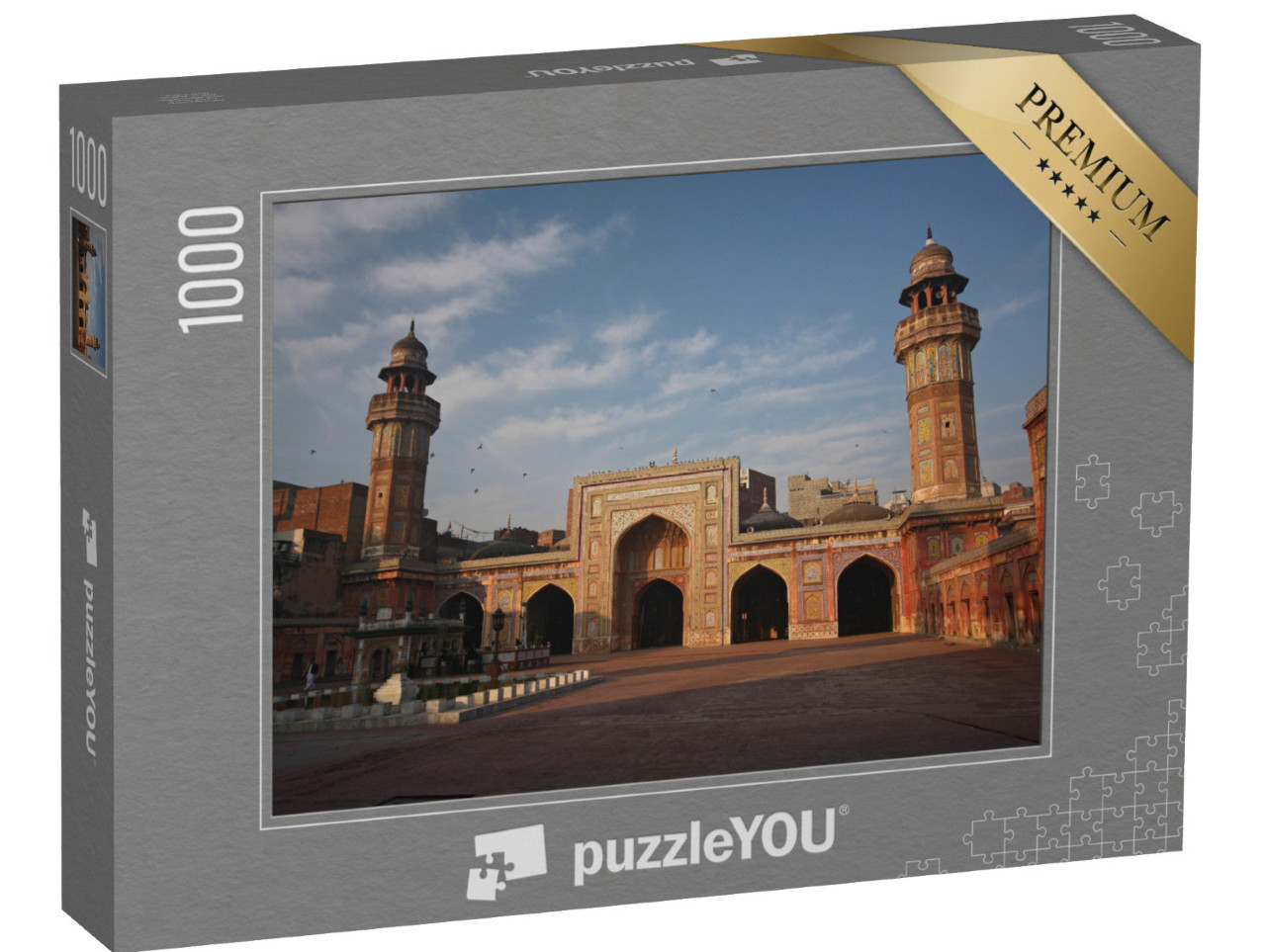 Puzzle 1000 Teile „Architektur der Masjid Wazir Khan, Lahore“