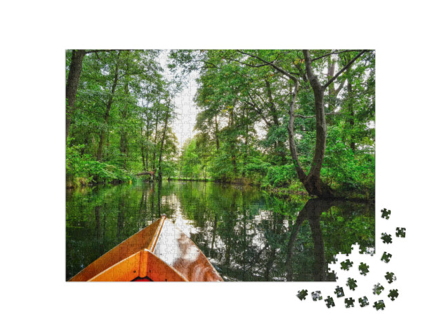 Puzzle 1000 Teile „Spreewald in Brandenburg, Deutschland“