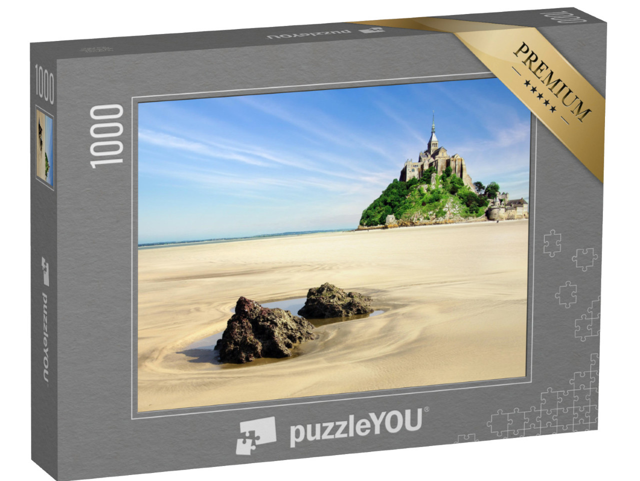 Puzzle 1000 Teile „Mont Saint Michel, Normandie“