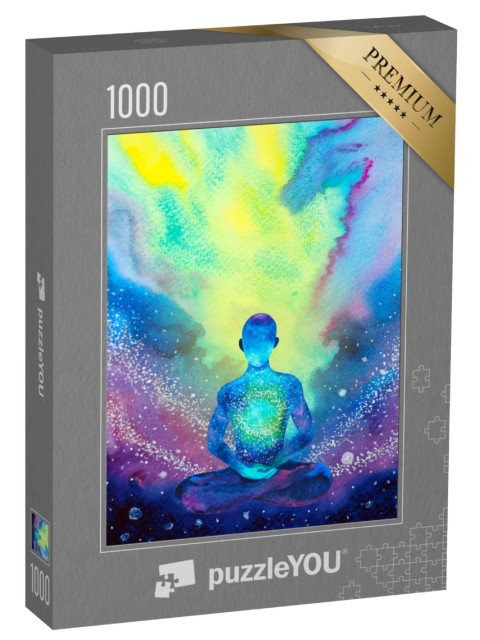 Puzzle 1000 Teile „Buntes Bild für Meditation“