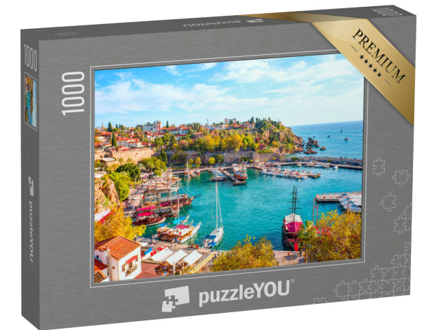 Puzzle 1000 Teile „Altstadt von Kaleici in Antalya, Türkei“