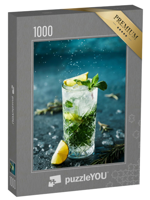 Puzzle 1000 Teile „Klassischer Mojito“