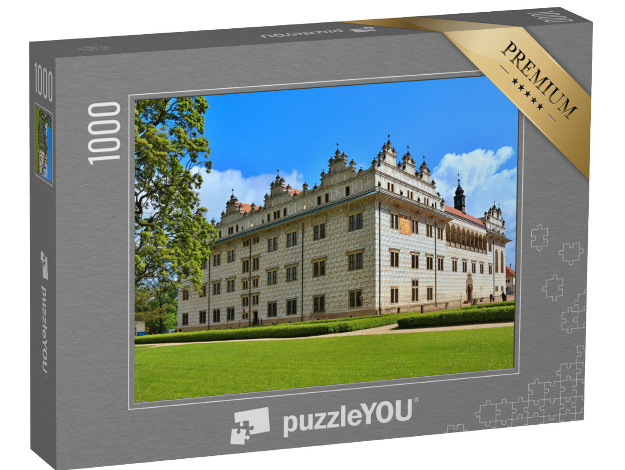 Puzzle 1000 Teile „Schloss Litomysl, UNESCO-Welterbe, Tschechische Republik“