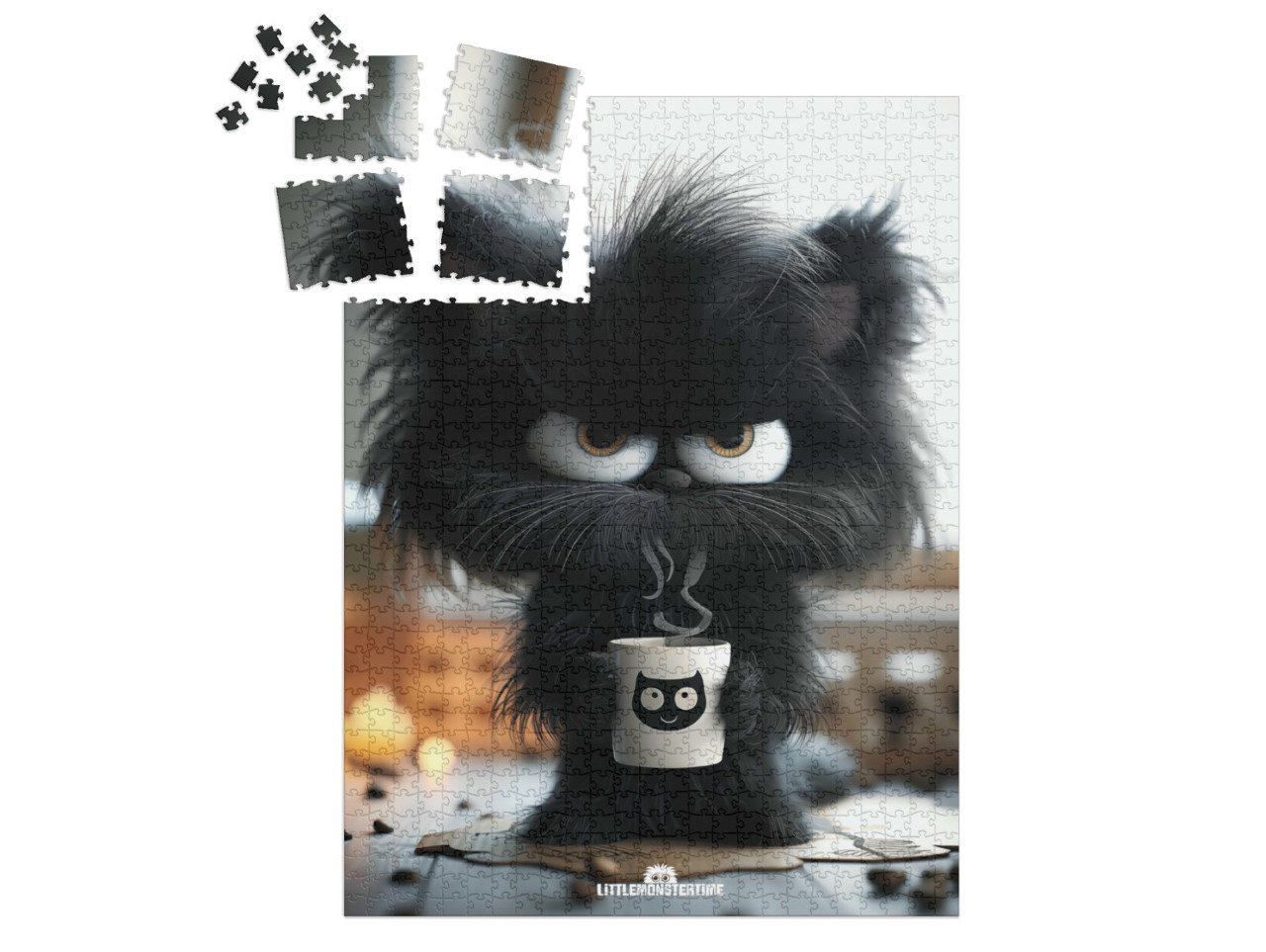 Puzzle „LITTLEMONSTERTIME: Joe“ | SMART SORTED® 1000 Teile