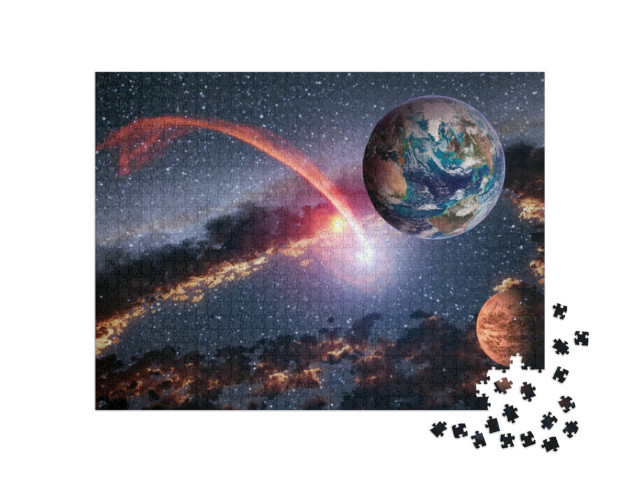 Puzzle 1000 Teile „Das Universium“