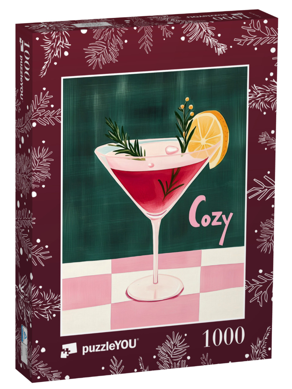 Puzzle 1000 Teile „Cozy: Weihnachtscocktail für Dich“