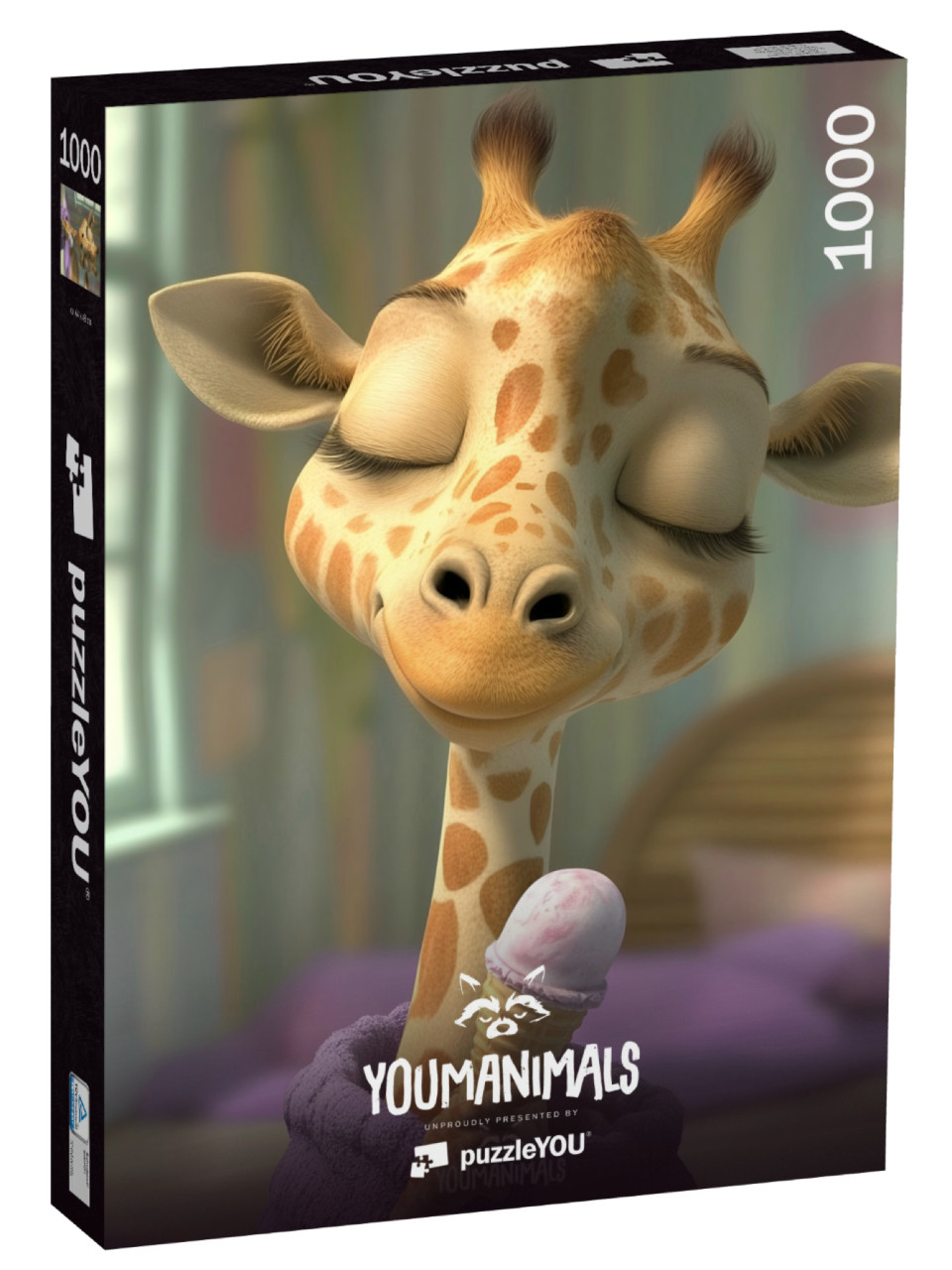 Puzzle 1000 Teile „YOUMANIMALS: Paula“