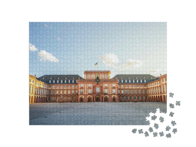 Puzzle 1000 Teile „Universität Mannheim“