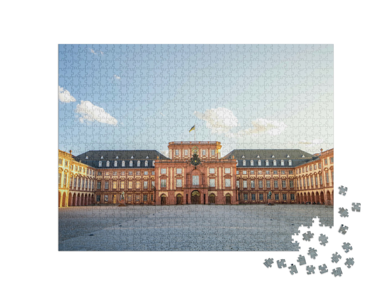 Puzzle 1000 Teile „Universität Mannheim“