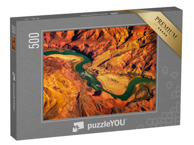 Puzzle 500 Teile „Colorado-Flusses im Grand Canyon, Arizona, USA“