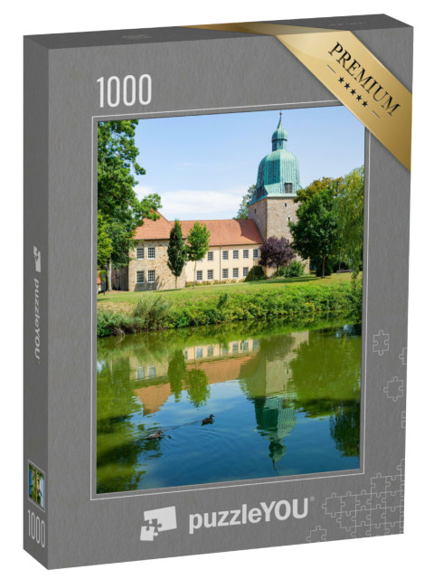 Puzzle 1000 Teile „Schloss in Fürstenau, Niedersachsen“