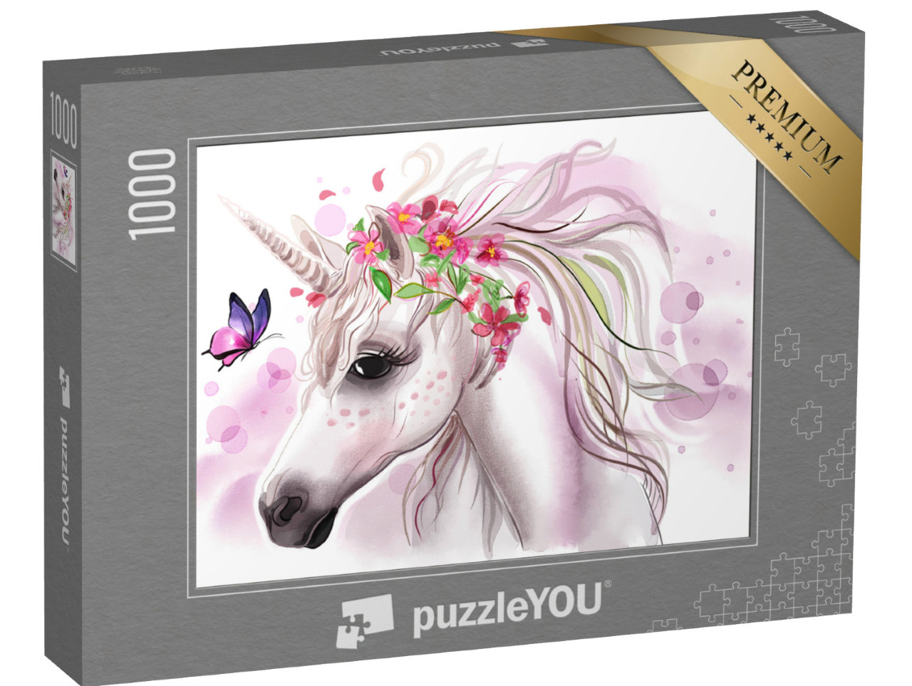 Puzzle 1000 Teile „Einhorn für Mädchen und Kinderzimmer“