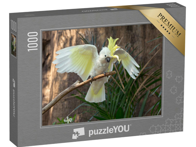Puzzle 1000 Teile „Kakadu im Zoo“